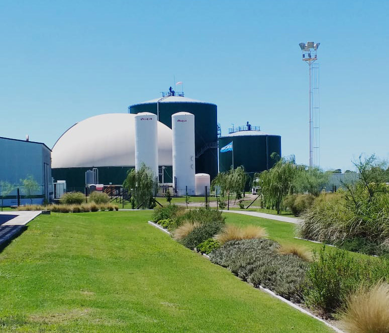 Biogas ethanol